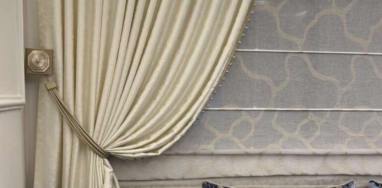 rideaux salon marocain