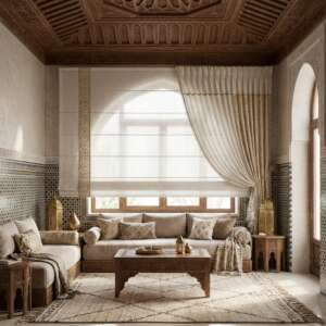 Rideaux Salon Marocain à Agadir |
